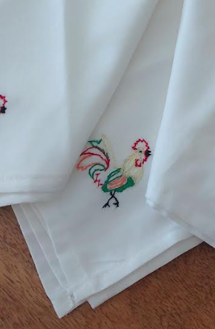 Rooster Napkin
